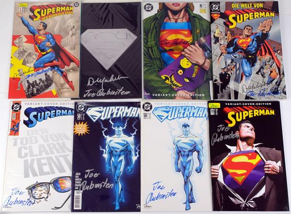 Superman - signiert v Joe Rubinstein - Dino - zur Auswahl