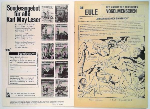 Die Eule - Heft 1 - Bildschriftenverlag BSV 1969 - Z:2