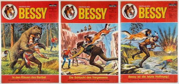 Bessy - Heft 120 bis 185 - Bastei 1965 - zur Auswahl