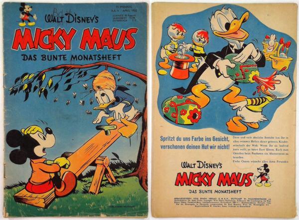 Micky Maus - verschiedene Original - Hefte zw 1951 - 1955 - zur Auswahl