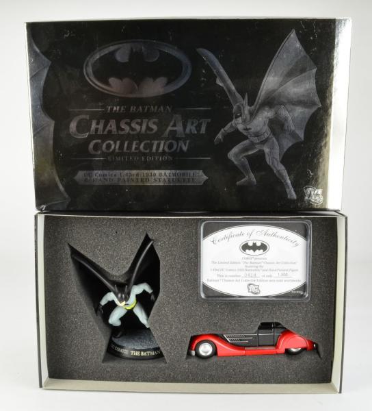 The Batman Chassis Art Collection limited limitert The Batman Corgi