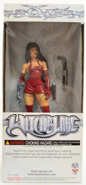 WITCHBLADE Figurine / Figur red dress / 34 cm, Moore Action Collectibles Top Cow