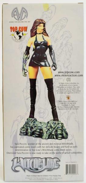 WITCHBLADE Figurine / Figur black dress 34 cm, Moore Action Collectibles Top Cow
