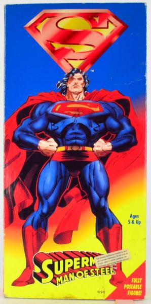 SUPERMAN BIG FIGURE - Comic Book Series - KENNER 1996 - factory sealed