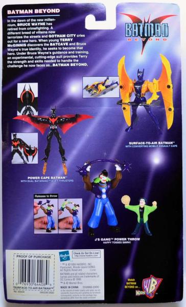 SURFACE-TO-AIR BATMAN - action figure - BATMAN BEYOND - Hasbro 1999