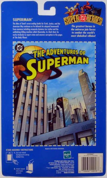 SUPERMAN - DC SUPERHEROES - action figure - HASBRO 1999
