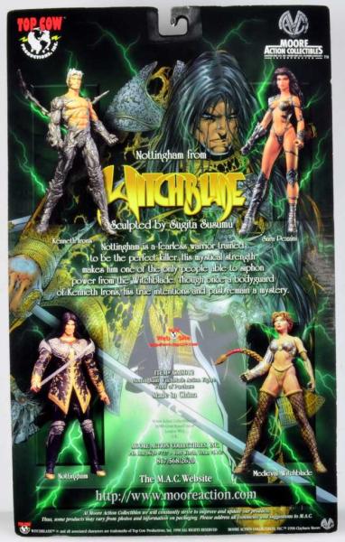 NOTTINGHAM WITCHBLADE - Action Figur SERIES 1 TOP COW MOORE ACTION COLLECTIBLES