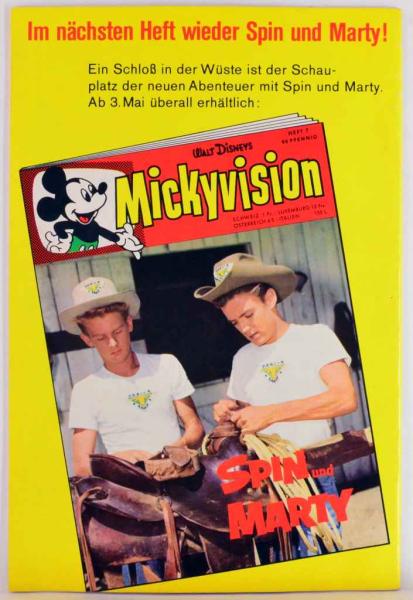 Micky Vision MV Nr. 6 / 1963 Z: 1- / Ehapa Verlag