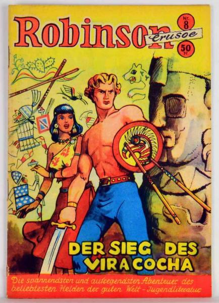 ROBINSON Crusoe  Originalheft Band 8 - Verlag f.moderne Literatur - Z: 2+