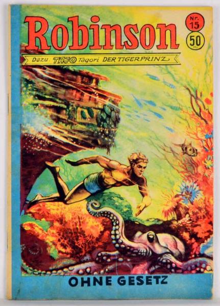 ROBINSON Crusoe  Originalheft Band 15 - Verlag f.moderne Literatur - Z: 2+