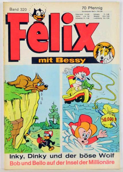 Felix Heft Nr. 320  - Z: 1-2 ,  Bastei Verlag
