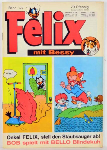 Felix Heft Nr. 322  - Z: 1- 2 ,  Bastei Verlag