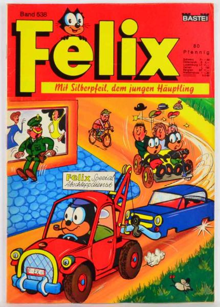 Felix Heft Nr. 538  - Z: 1-2  Bastei Verlag