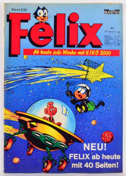 Felix Heft Nr. 539  - Z: 1-  Bastei Verlag