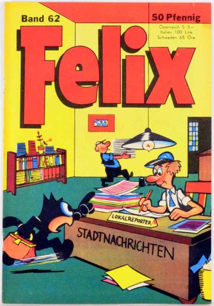 Felix Heft Nr. 62 - Z: 1-2  Bastei Verlag