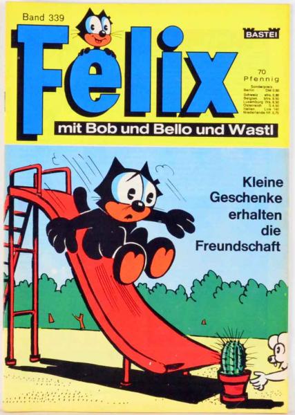 Felix Heft Nr. 339 - Z: 1-,  Bastei Verlag