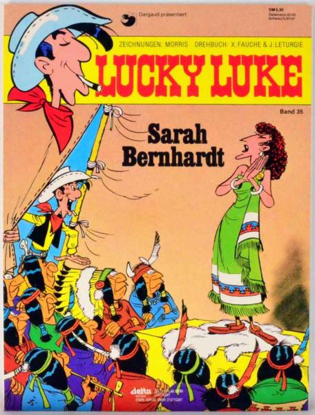 Lucky Luke #35 - Sara Bernhadt - 1. Auflage Zustand sehr gut Z: 1 , Ehapa Verlag