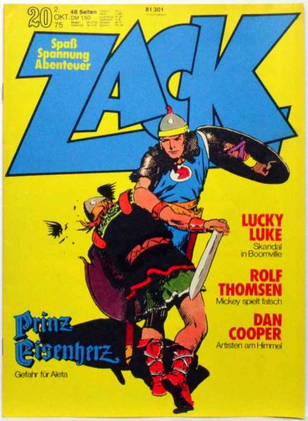 ZACK - Heft 20 / 1975 - Z: 1 / Koralle Verlag