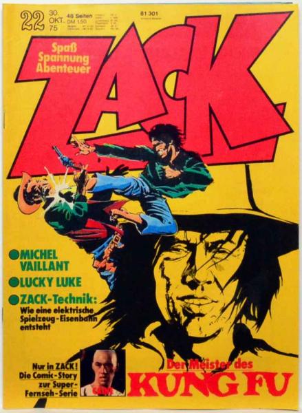 ZACK - Heft 22 / 1975 - Z: 1 / Koralle Verlag