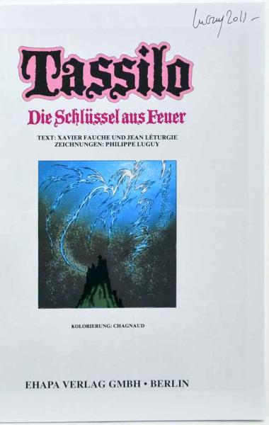 Tassilo - Band 6 - signiert von Philippe Luguy - Ehapa Verlag