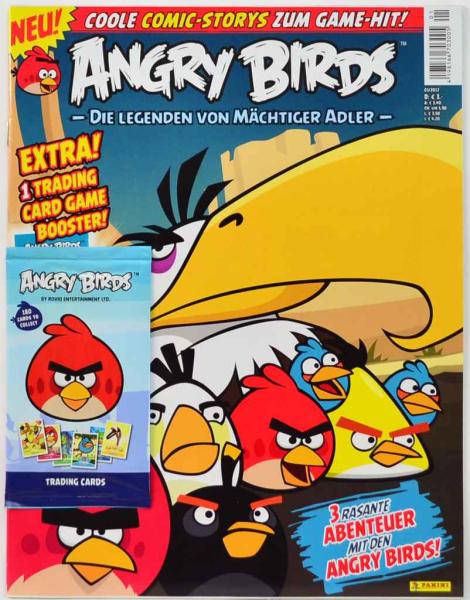 ANGRY BIRDS - Die Legenden von mächtiger Adler - SIGNIERT Kari Korhonen - Panini