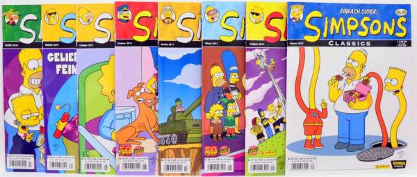 SIMPSONS CLASSICS - Heft 1-30 komplett - Panini / Bongo Comics