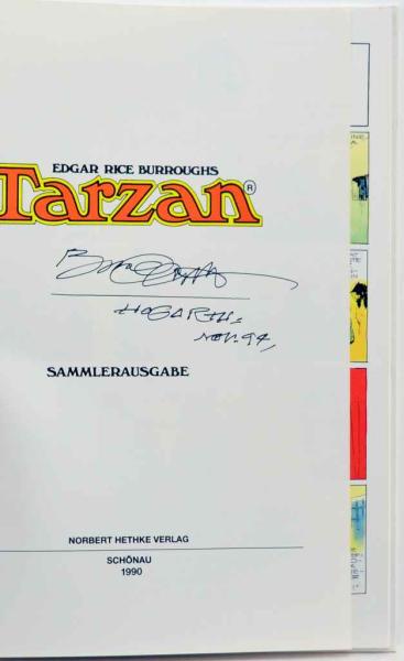TARZAN Sonntagsseiten 1947 - SIGNIERT von Burne Hogarth - Hethke
