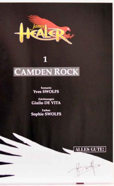 JAMES HEALER Band 1-3 Hardcover - jeweils SIGNIERT von Ives Swolfs - ALLES GUTE!