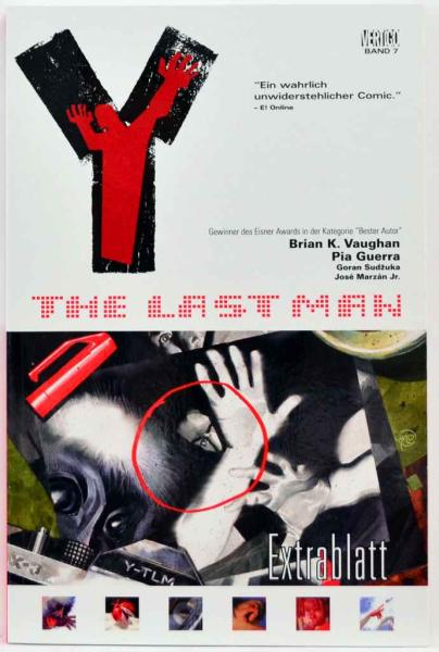 Y: The Last Man Band 7 Softcover - signiert von Goran Sudzuka - Panini Verlag