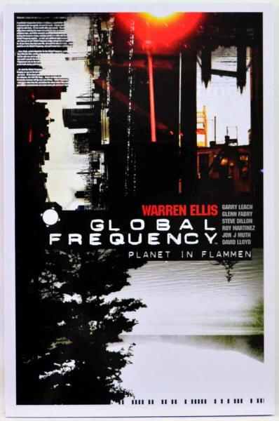 Global Frequency Nr.1 - TPB - signiert von Fabry und Lloyd - Panini