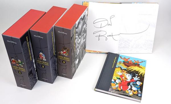 Don Rosa Collection - 9 Bänden in 3 Schubern - JEDER Band signiert, Ehapa Verlag