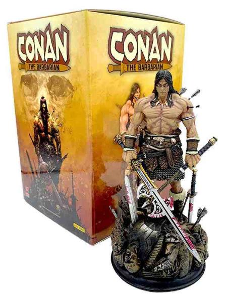 Conan der Barbar - Limitierte Collectors Box - Artbook und Statue - Panini