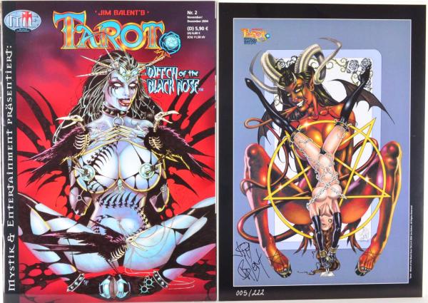 Tarot Band 2 - Variant Comic Action 2004 - mit lim. sign. Druck #1 Panini