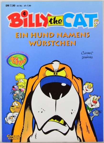 BILLY THE CAT - signiert von Colman - Carlsen - Zur Auswahl