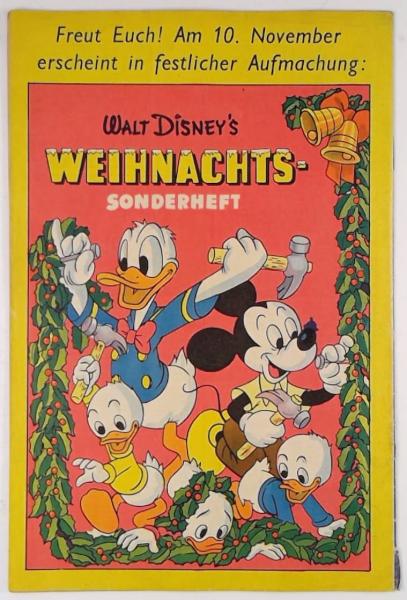 Micky Maus Heft 11 von 1954 - Original, kein Nachdruck - Ehapa