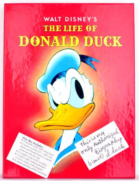 THE LIFE OF DONALD DUCK BOX - incl.book, cd, and more - Apple Wood Books