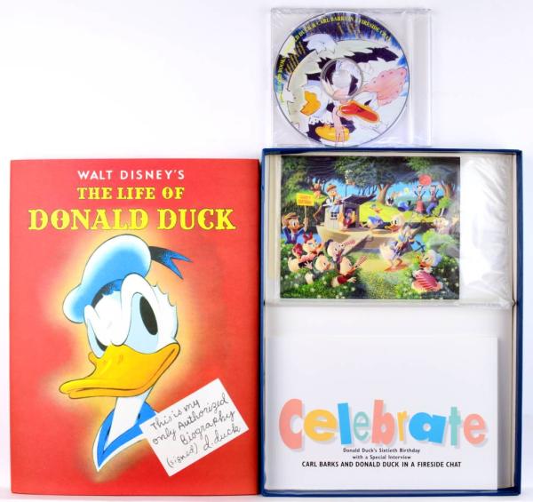 THE LIFE OF DONALD DUCK BOX - incl.book, cd, and more - Apple Wood Books
