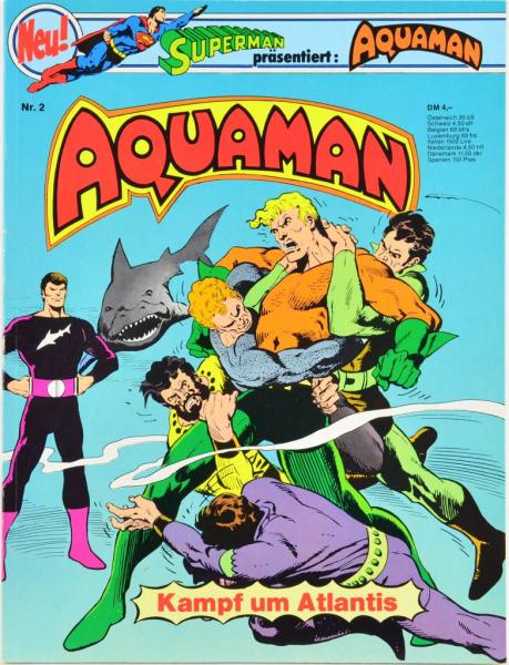 AQUAMAN Band 2, 1.Auflage, Z. 1,  EHAPA VERLAG