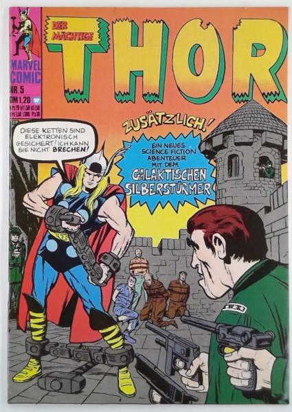 Thor Nr. 5 sehr gut / Z: 1-  , Marvel - Williams Verlag ab 1974