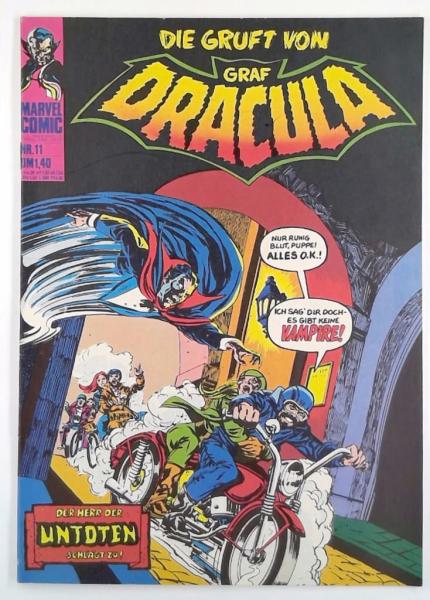Graf Dracula Nr. 11 -  sehr gut / Z: 1-, Marvel  - Williams ab 1974