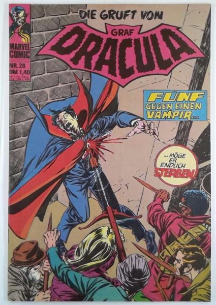 Graf Dracula Nr. 28 -  sehr gut / Z: 1, Marvel  - Williams ab 1974