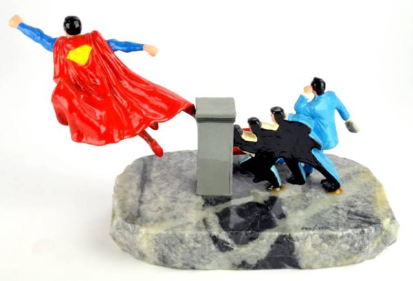 SUPERMAN Help is On The Way - limited Ron Lee Figurine - #356 / 750