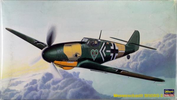 Messerschmitt Bf109G-2 - 1/48 model kit - HASEGAWA J13