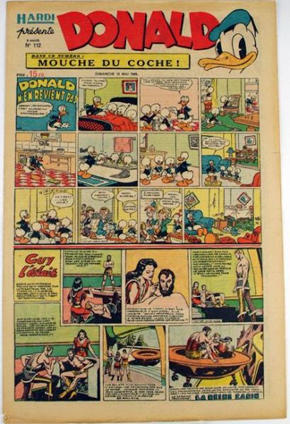 Hardi presente Donald franz. Donald Zeitung No.112 1949
