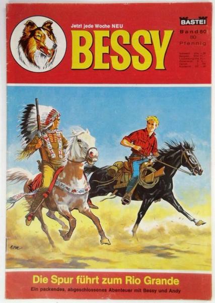 Bessy Originalheft Heft 60, Z: 2 , Bastei Verlag ab 1965 - Willy Vandersteen