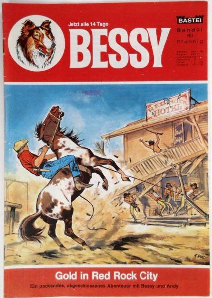 Bessy Originalheft Heft 21, Z: 2 , Bastei Verlag ab 1965 - Willy Vandersteen