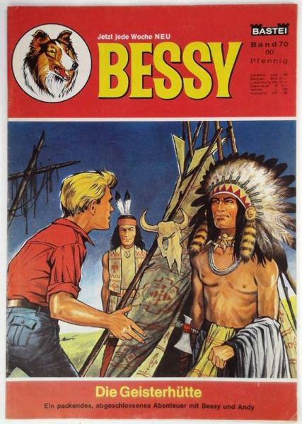 Bessy Originalheft Heft 70, Z: 1-2 , Bastei Verlag ab 1965 - Willy Vandersteen