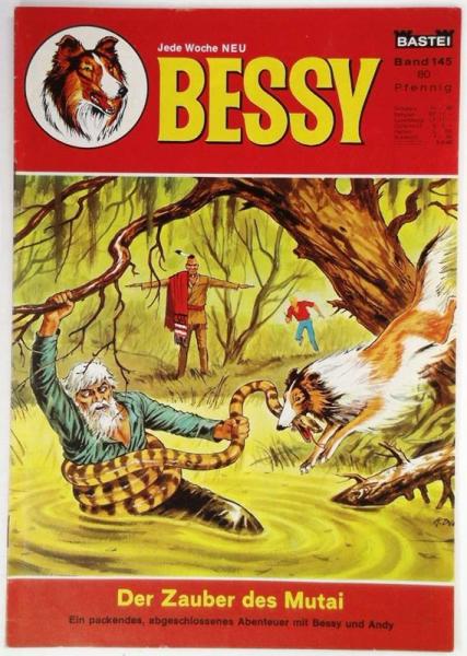 Bessy Originalheft Heft 145 mit Poster, Z: 1-2 , Bastei - Willy Vandersteen