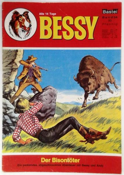 Bessy Originalheft Heft 34, Z: 1-2 , Bastei - Willy Vandersteen