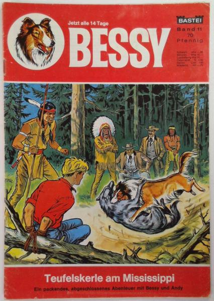 Bessy Originalheft Heft 11, Z: 1-2 , Bastei - Willy Vandersteen